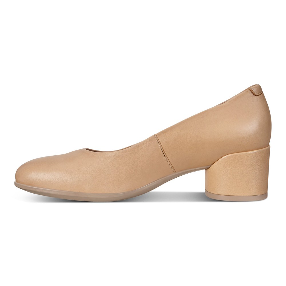 Pumps Mujer - ECCO Shape 35 Mod Block - Beige - MYQ096714